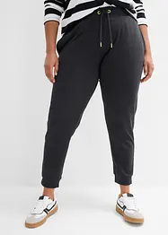 Joggingové kalhoty s náplety, bonprix
