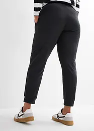 Joggingové kalhoty s náplety, bonprix
