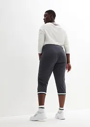 3/4 joggingové kalhoty z bavlněné směsi, bonprix