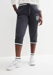 3/4 joggingové kalhoty z bavlněné směsi, bonprix