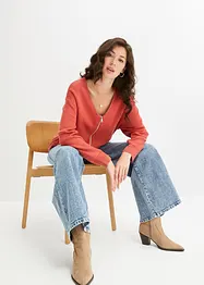 Oversized pletený kabátek, bonprix