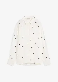 Mušelínová halenka se srdíčky, bonprix