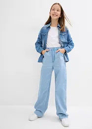 Džíny, Wide Leg, Mid Waist, bonprix