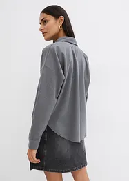 Oboustranná oversize halenka z viskózové směsi, bonprix