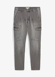 Strečové cargo džíny Regular Fit, Straight, bonprix