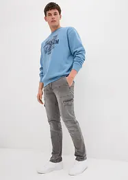 Strečové cargo džíny Regular Fit, Straight, bonprix