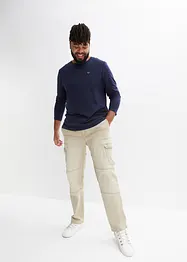 Strečové cargo džíny Regular Fit, Straight, bonprix