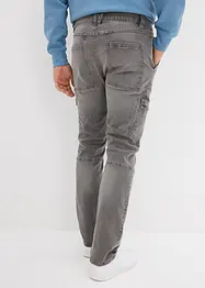 Strečové cargo džíny Regular Fit, Straight, bonprix