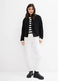 Bavlněná oversize košile s 3/4 rukávem, bonprix