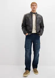 Cargo džíny, Loose Fit, Straight, bonprix