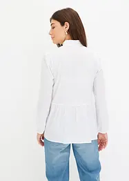 Dlouhá halenka s nařasením, bonprix