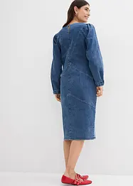 Džínové šaty, midi délka, bonprix