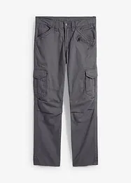 Cargo kalhoty z čisté bavlny, Relaxed Fit, Straight, bonprix