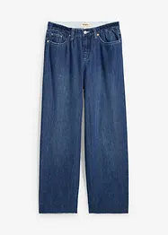 Baggy džíny, Mid Waist, pohodlný pas, Super Soft, bonprix