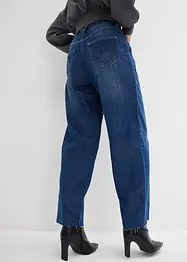 Baggy džíny, Mid Waist, pohodlný pas, Super Soft, bonprix