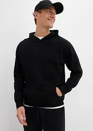 Mikina s kapucí, z čisté organické bavlny, Loose Fit, bonprix