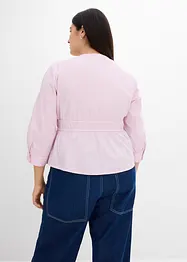 Nařasená halenka s elastickými švy, bonprix