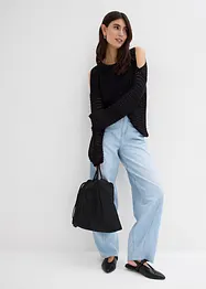 Balonové džíny, High Waist, Super Soft, bonprix