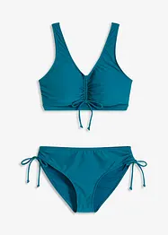 Bikiny s podprsenkovým topem a vázačkami (2dílná souprava), bonprix