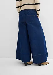 Džíny Wide Leg, Mid Waist, pohodlný pas, bonprix
