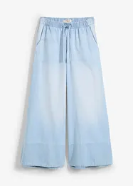 Džíny Wide Leg, Mid Waist, pohodlný pas, bonprix
