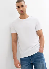 Tričko z čisté organické bavlny, Slim Fit (2 ks v balení), bonprix