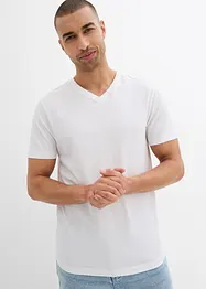 Tričko (2 ks v balení) z čisté organické bavlny, Slim Fit, bonprix