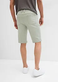 Džínové bermudy s potiskem, Regular Fit, bonprix
