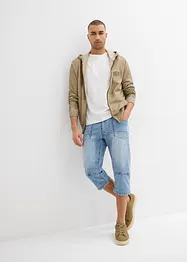3/4 džíny Regular Fit, Straight, bonprix
