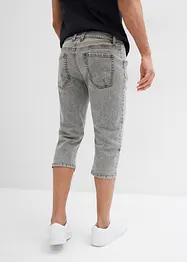 3/4 strečové džíny Regular Fit, Straight, bonprix