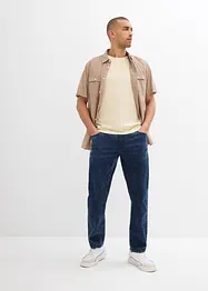 Lehké džíny bez zapínání, Relaxed Fit, Straight, bonprix