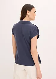Triko polo s krajkou, bonprix