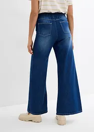 Džíny se širokými nohavicemi a pohodlným pasem, Mid Waist, bonprix