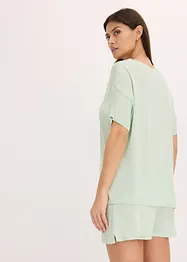 Krátké pyžamo s oversize tričkem, z viskózy, bonprix