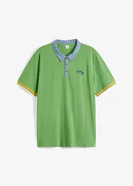 Polo tričko z organické bavlny, krátký rukáv, bonprix