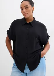 Oversized halenka ze strukturovaného krepu, bonprix