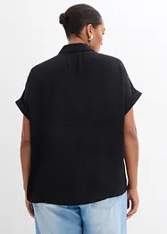 Oversized halenka ze strukturovaného krepu, bonprix