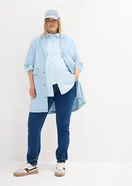 Těhotenské strečové džínové legíny, Skinny, bonprix