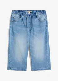Chlapecké dlouhé bermudy bez zapínání, Slim Fit, bonprix