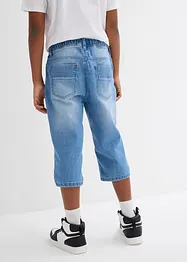 Chlapecké dlouhé bermudy bez zapínání, Slim Fit, bonprix