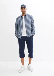 Dlouhé bermudy s nakládanými kapsami, Regular Fit, bonprix