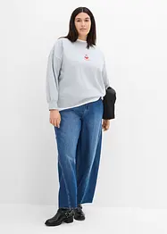 Oversize mikina z čisté organické bavlny, bonprix