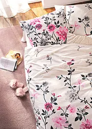 Povlečení v květinovém designu, bonprix