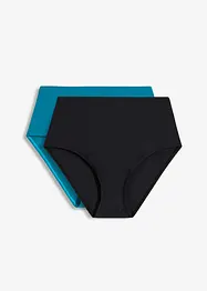 Bikinové kalhotky s vysokým pasem (2 ks v balení), bonprix