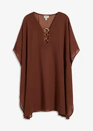 Plážová tunika z lehkého šifonu, bonprix