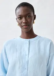 Oversized halenka z čistého lnu, bonprix