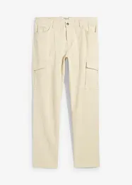 Strečové kalhoty Slim Fit s cargo kapsami, Straight, bonprix