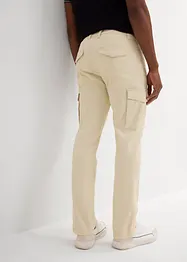 Strečové kalhoty Slim Fit s cargo kapsami, Straight, bonprix