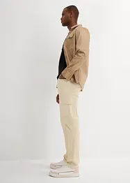 Strečové kalhoty Slim Fit s cargo kapsami, Straight, bonprix