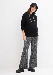Těhotenské kalhoty z viskózy, Wide Fit, bonprix